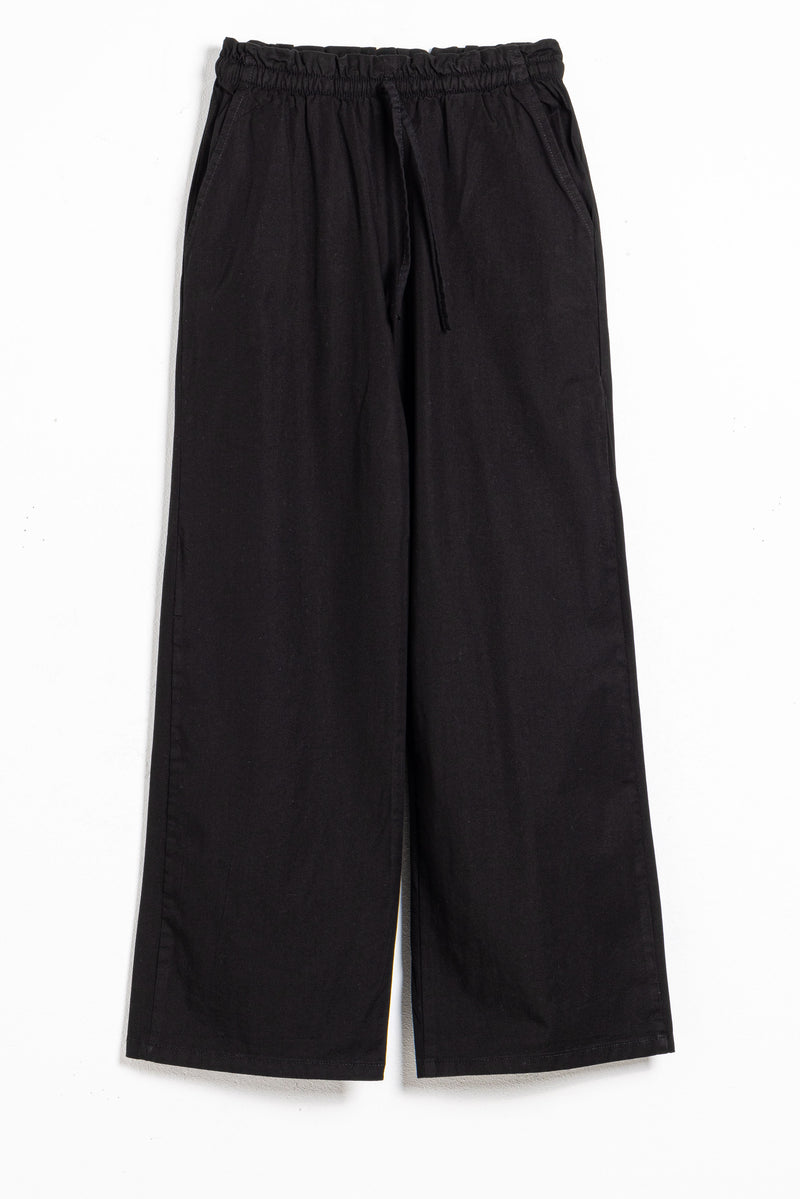 WIDE-LEG COMFORT TROUSERS