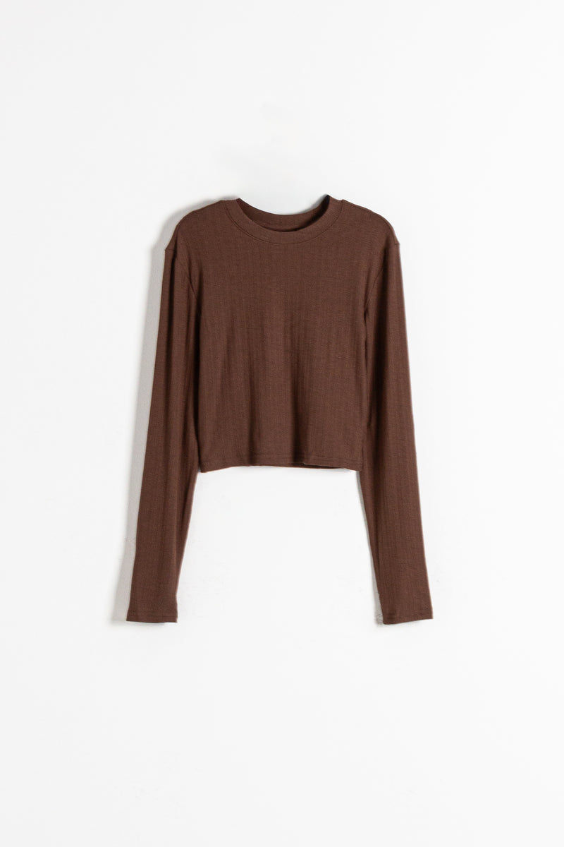 LIGHTWEIGHT TEXTURED TOP