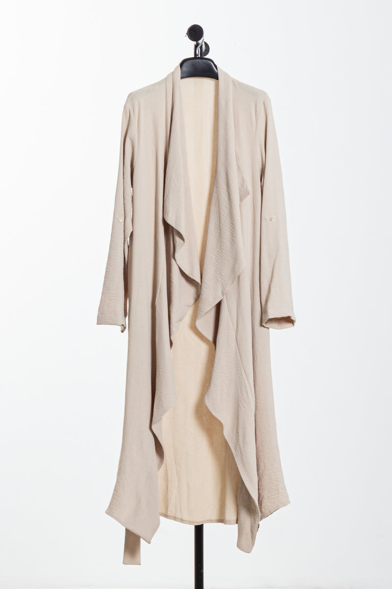 FULL LENGTH LAYERED COAT