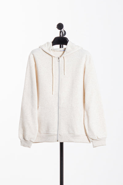 DETAILED ZIPPER COMFORT HOODIE