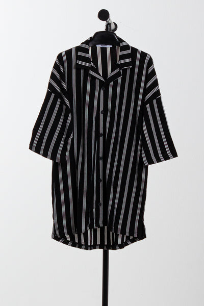 CONTRAST STRIPED SHIRT