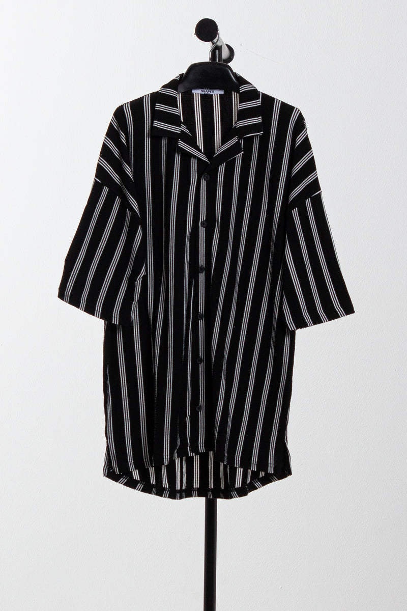 CONTRAST STRIPED SHIRT