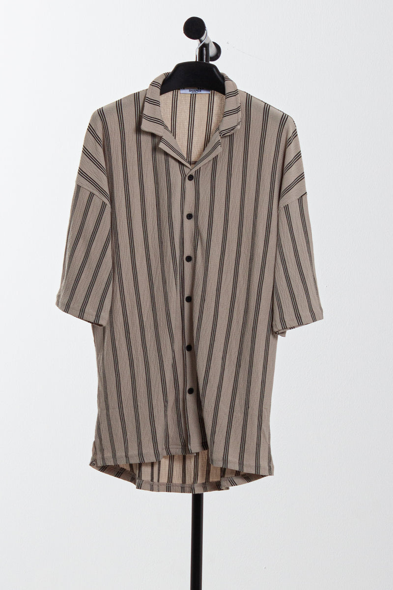 CONTRAST STRIPED SHIRT
