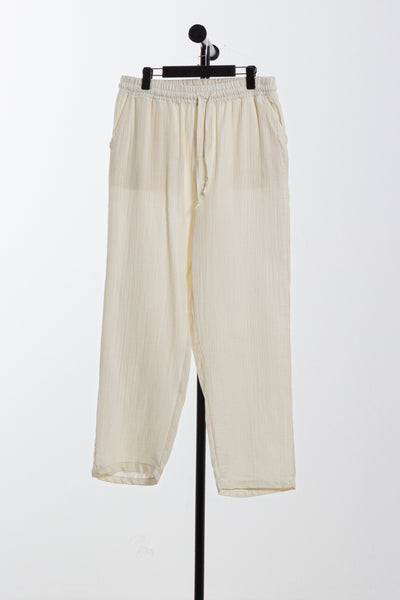 STRAIGHT FIT JOGGER WAIST TROUSERS