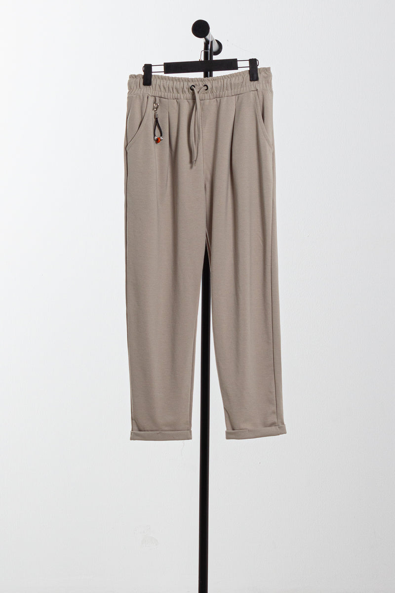 SLIM FIT ANKLE LENGHT TROUSERS