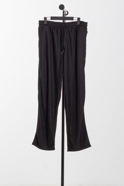 RIBBED JOGGER WAIST TROUSERS