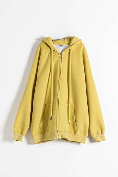 OVERSIZED HOODIE WITH ZIP