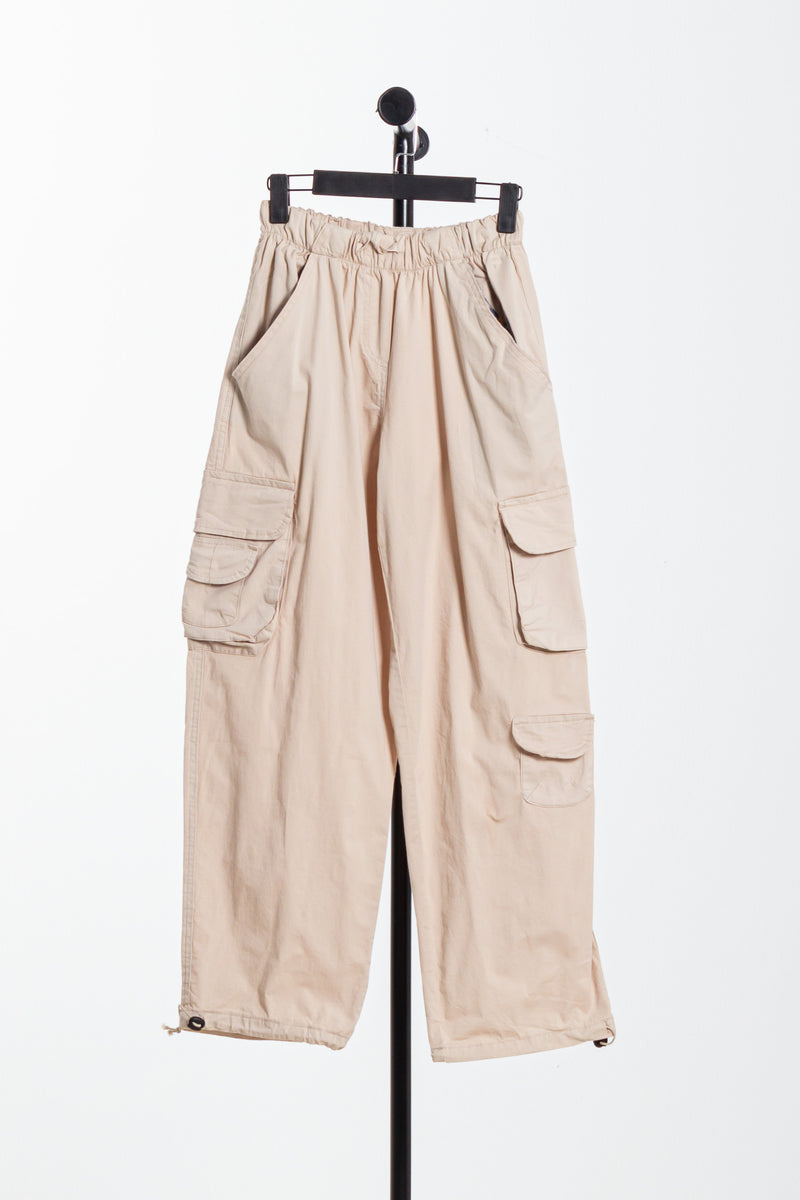 JOGGER WAIST CARGO TROUSERS