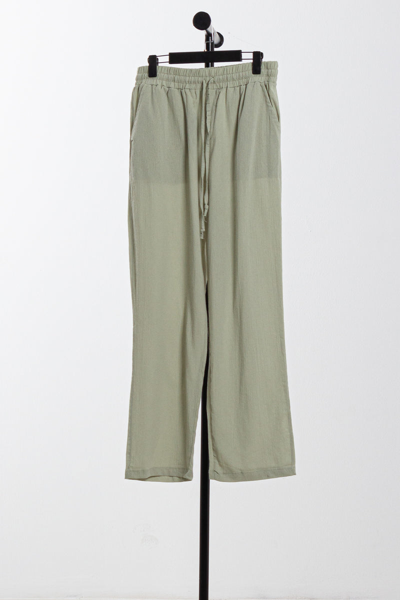 TEXTURED STRAIGHT FIT JOGGERS