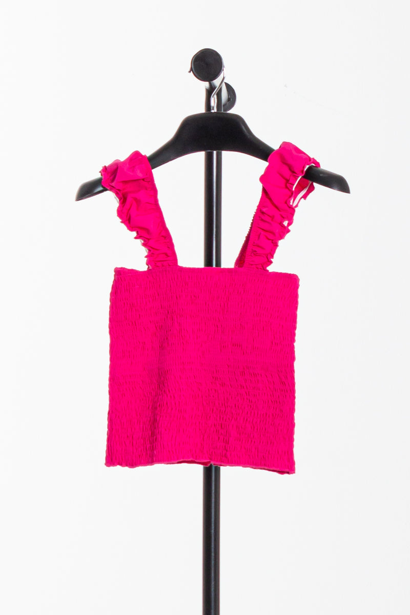 RUFFLED TOP