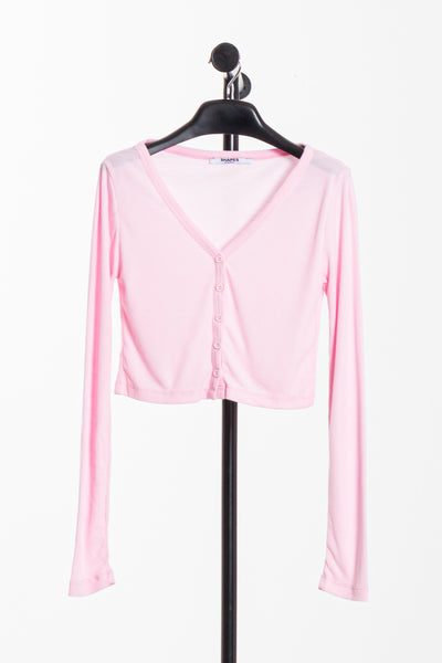 BUTTONED CROP TOP