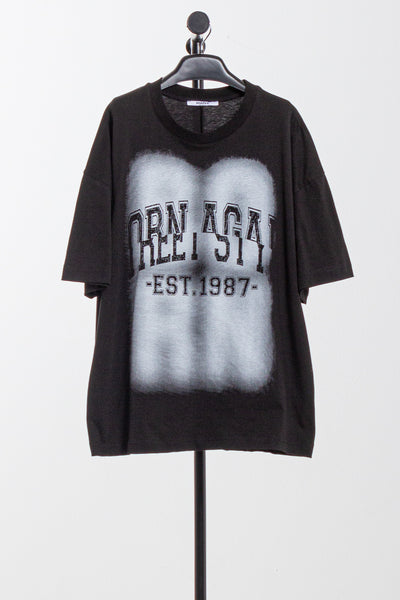 CONTRAST PRINT T-SHIRT