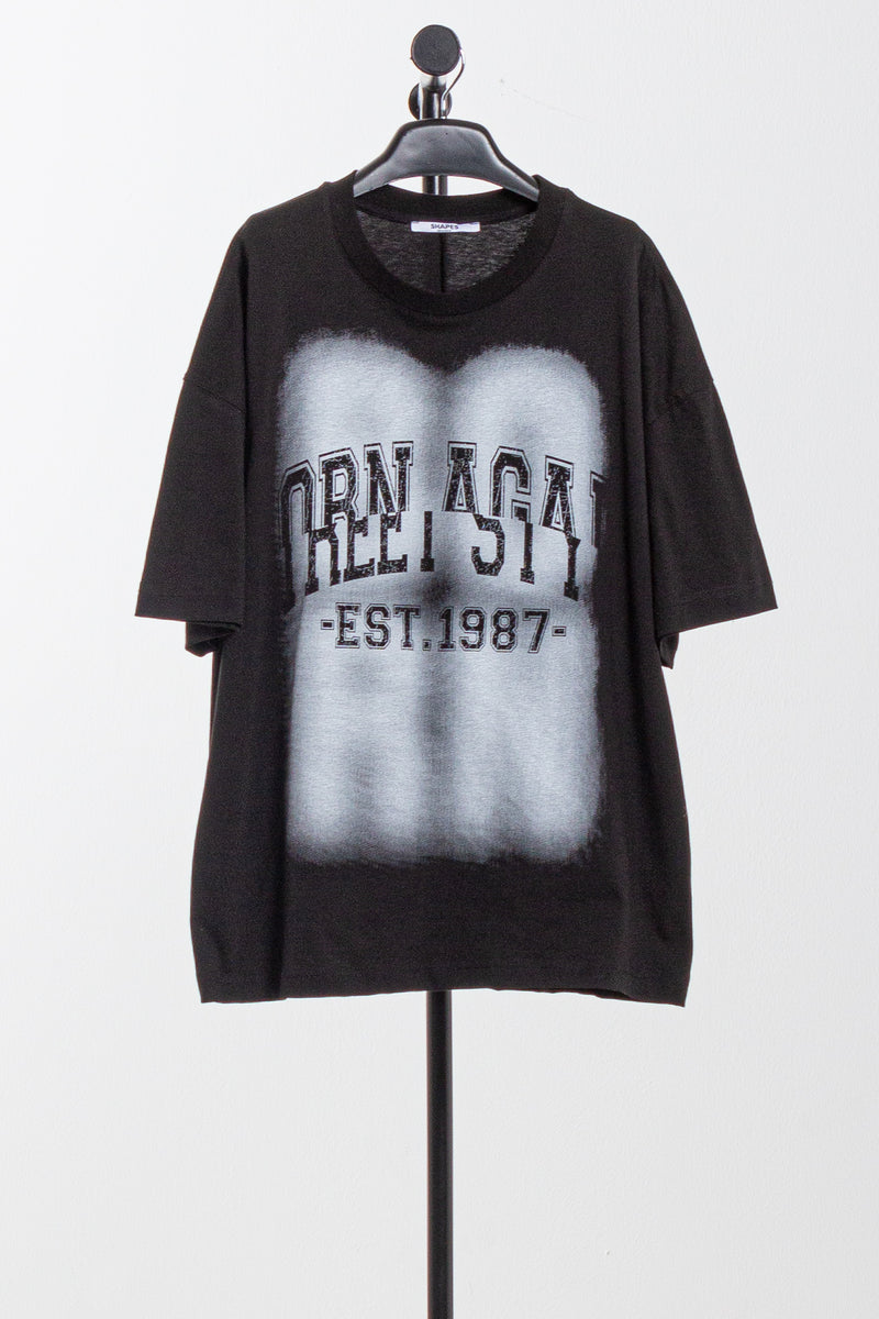 CONTRAST PRINT T-SHIRT