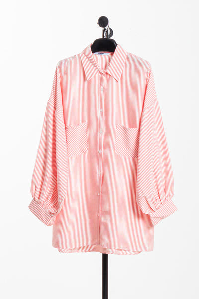 STRIPED OVERSIZED SHIRT