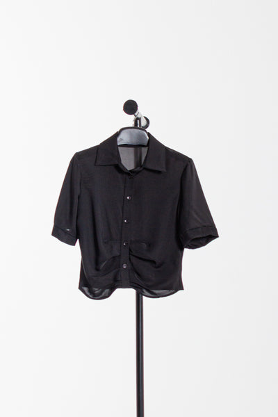 DETAILED CROPPED SHIRT