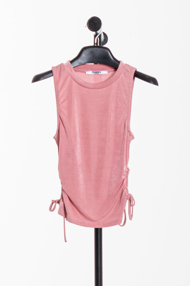 DETAILED SIDE KNOT TOP