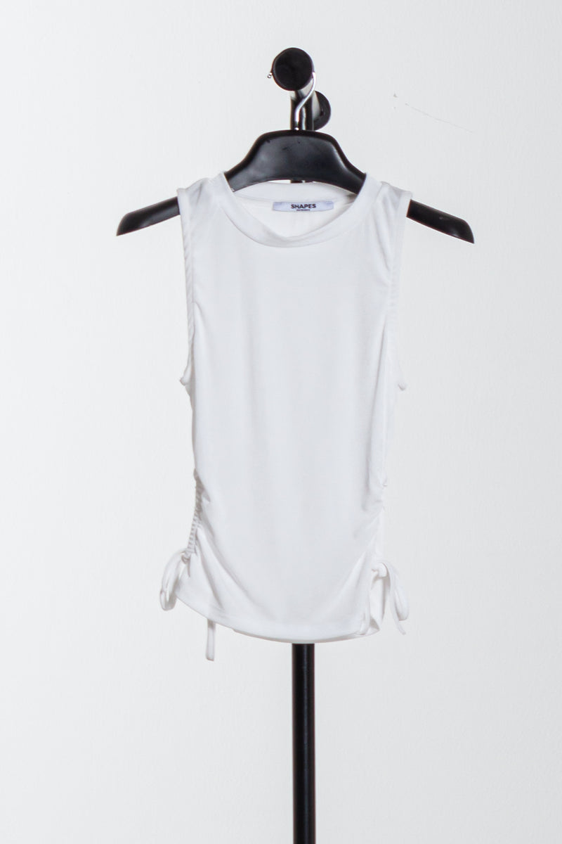 DETAILED SIDE KNOT TOP