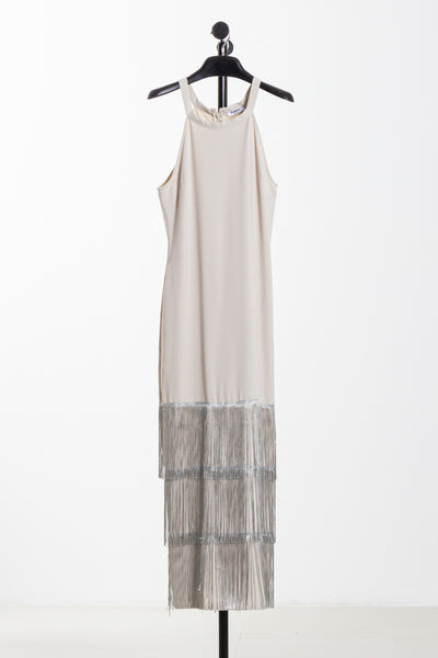 DETAILED MIDI DRESS