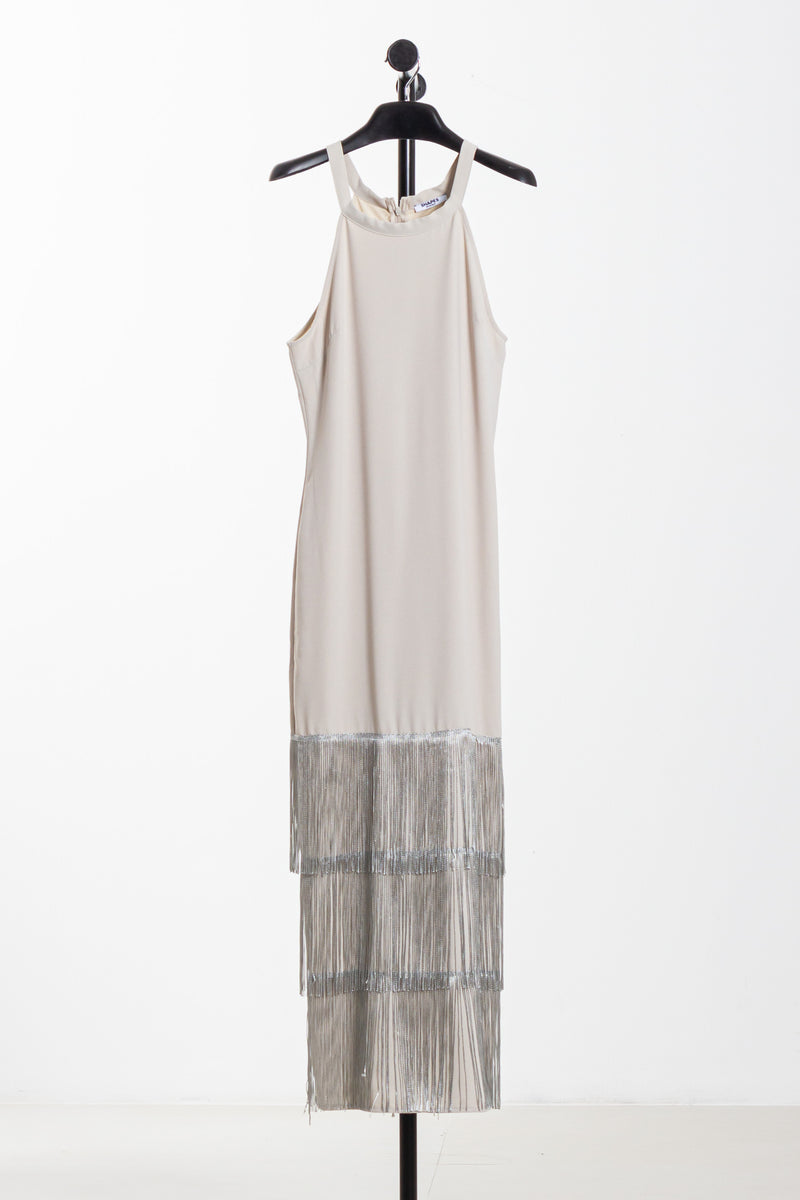 DETAILED MIDI DRESS