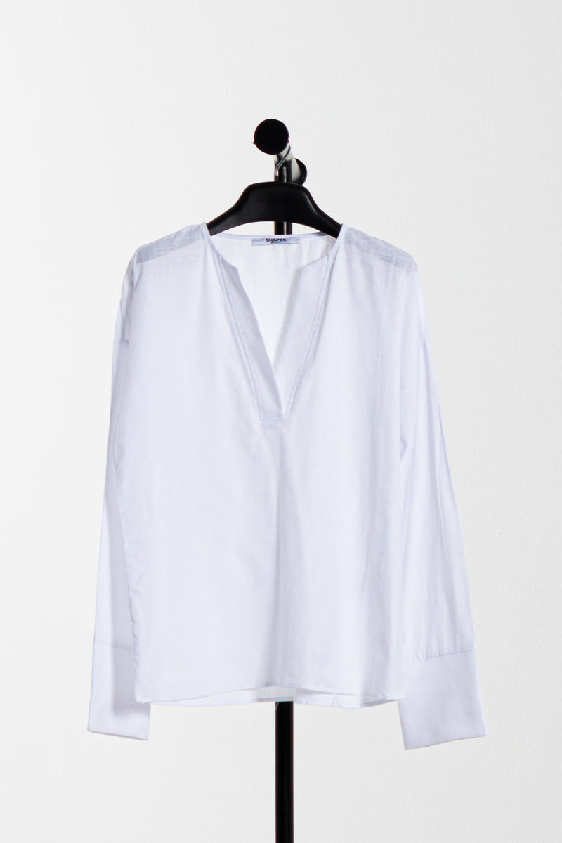 LINEN COMFORT BLOUSE
