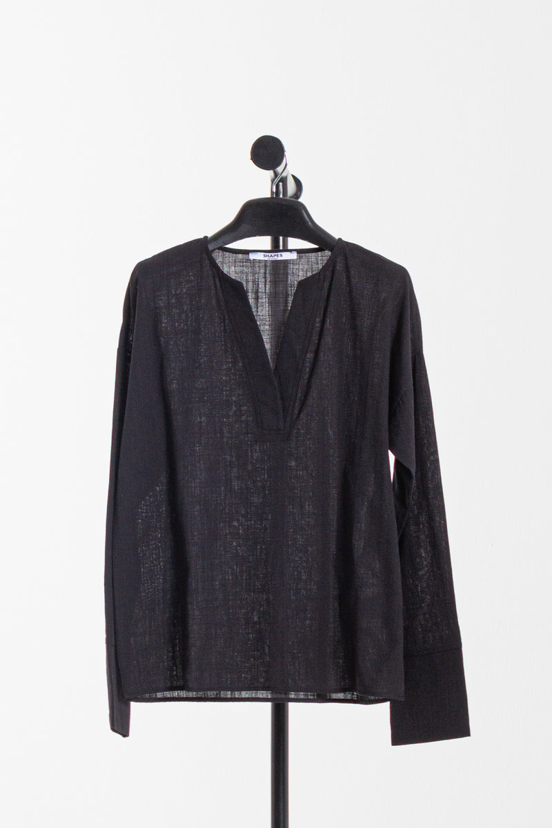 LINEN COMFORT BLOUSE