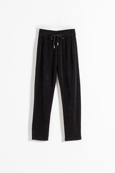 JOGGER WAIST CORDUROY TROUSERS