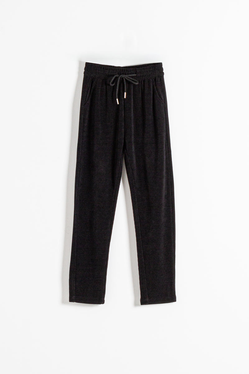 JOGGER WAIST CORDUROY TROUSERS