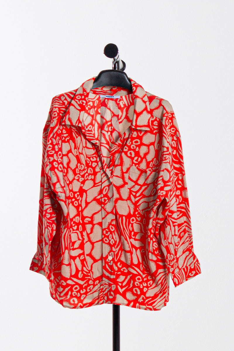 ABSTRACT PRINT SHIRT