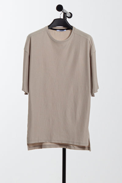TEXTURED OVERSIZED T-SHIRT