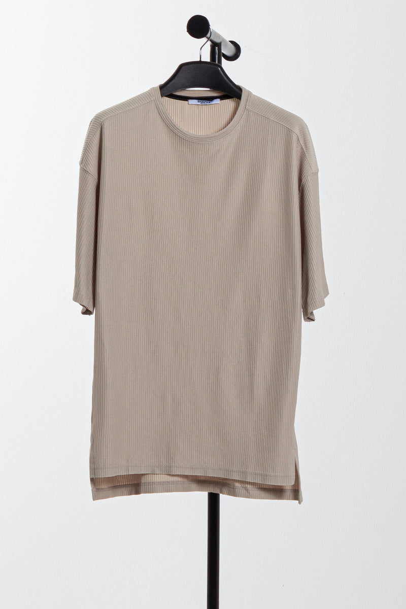 TEXTURED OVERSIZED T-SHIRT