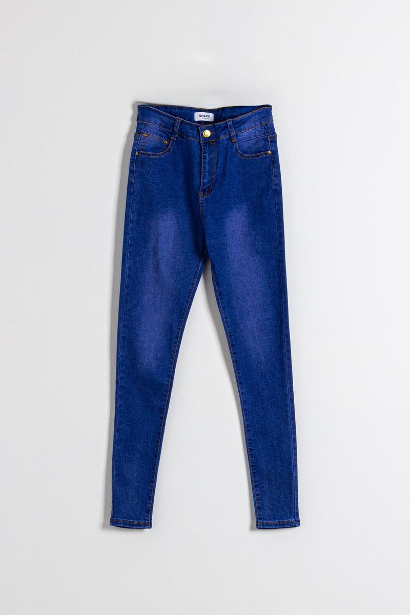 MID-RISE SKINNY JEANS