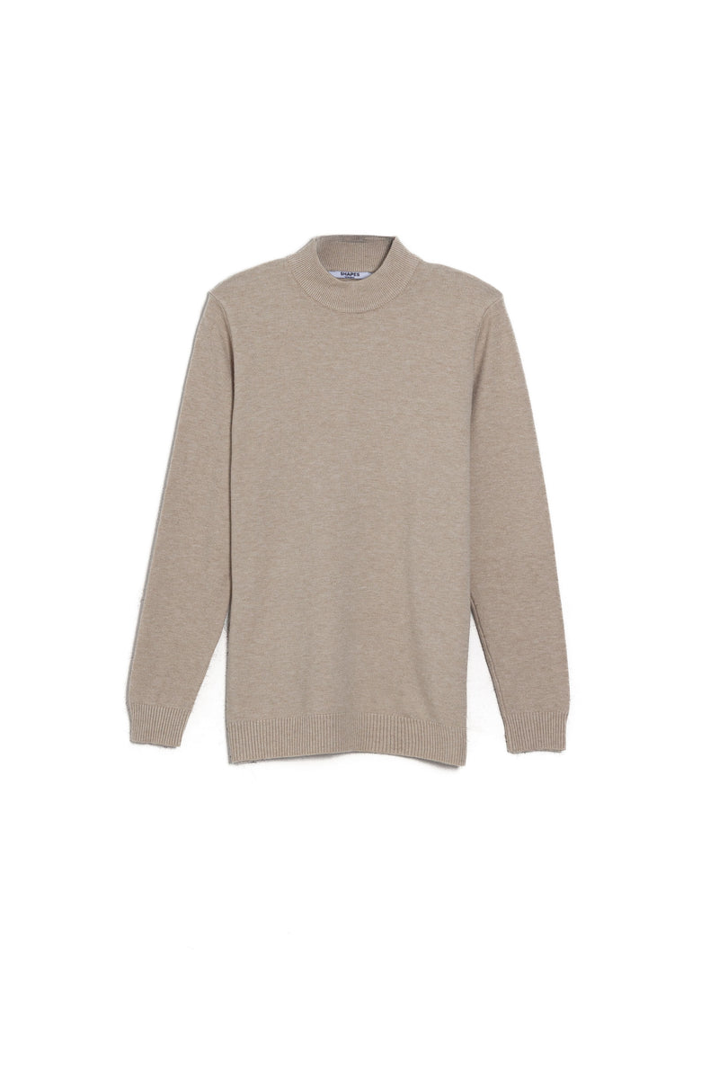 KNIT HIGH NECK SWEATER