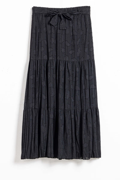 DETAIL EMBROIDERED MAXI SKIRT