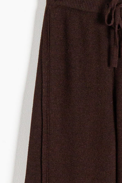 TEXTURED KNIT TROUSERS