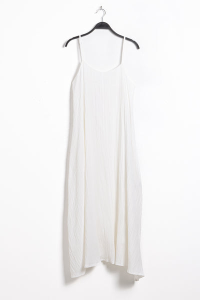 TEXTURED LINEN BLEND DRESS