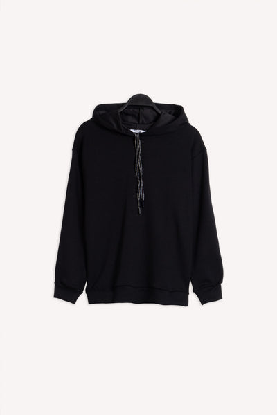 DETAILED SOFT HOODIE SET