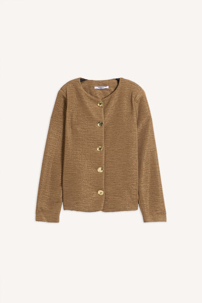 TEXTURED JACKET SET