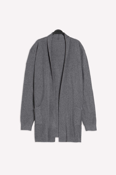 DETAILED RIBBED COAT