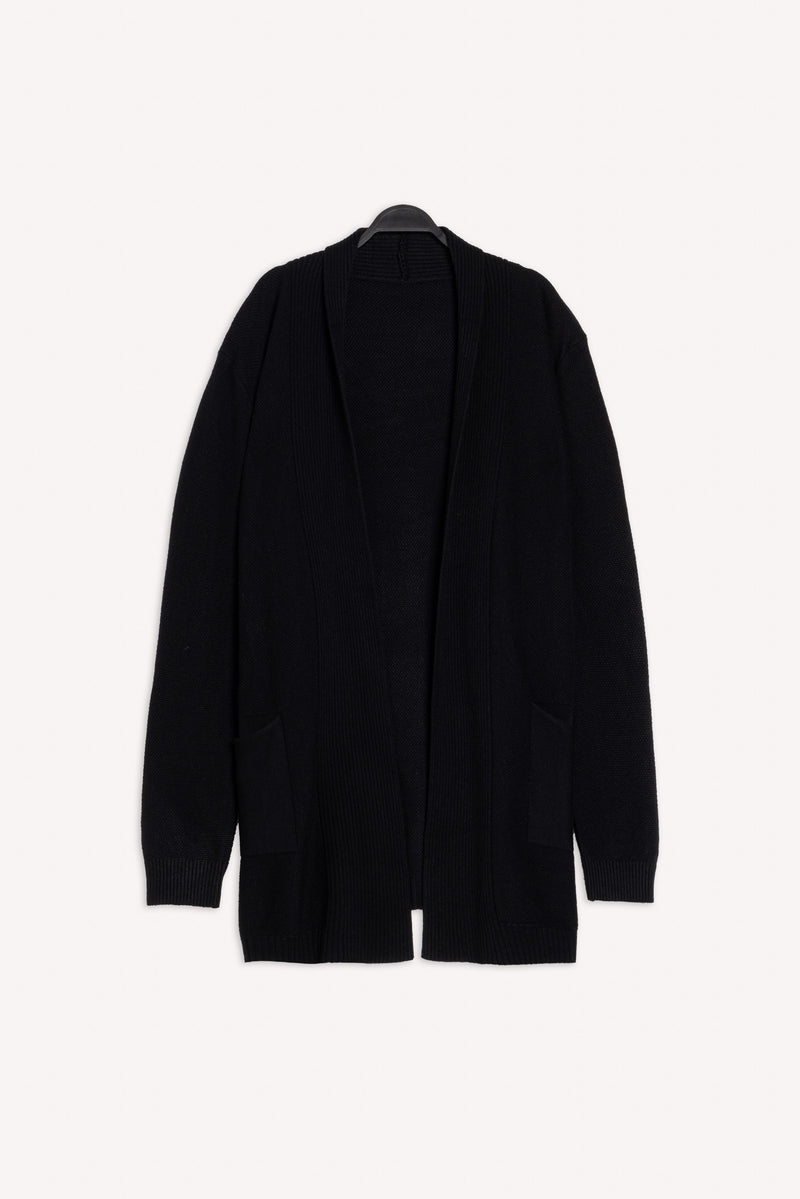 DETAILED RIBBED COAT