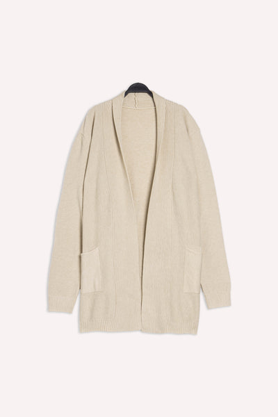 DETAILED RIBBED COAT