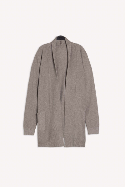 DETAILED RIBBED COAT
