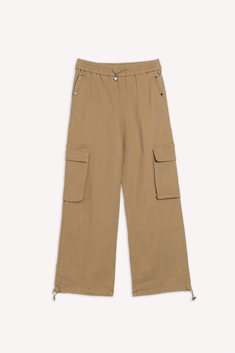 JOGGER WAIST CARGO TROUSERS