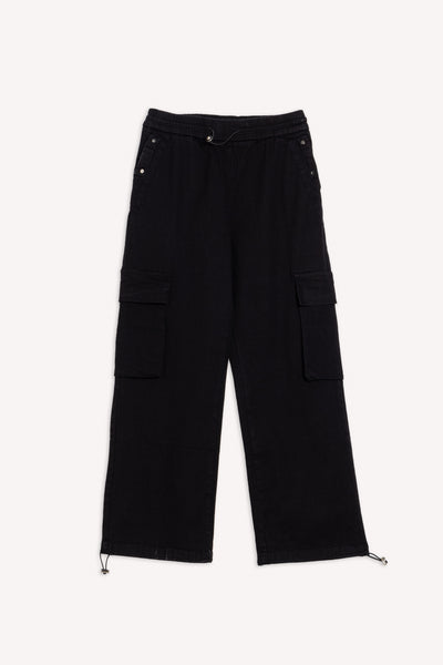 JOGGER WAIST CARGO TROUSERS