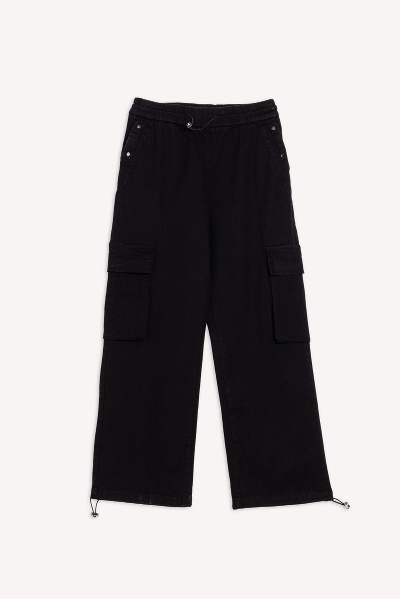 JOGGER WAIST CARGO TROUSERS