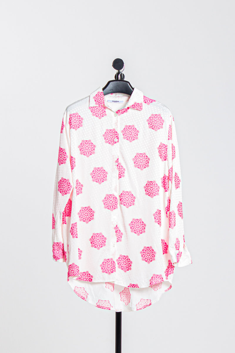 TEXTURED OVERSIZED SHIRT