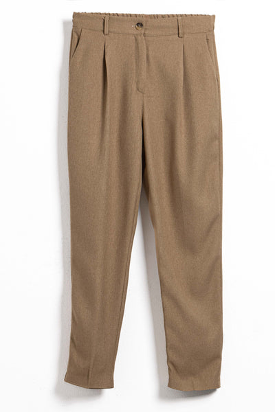HIGH-WAIST TROUSERS