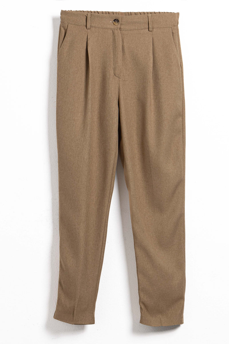 HIGH-WAIST TROUSERS