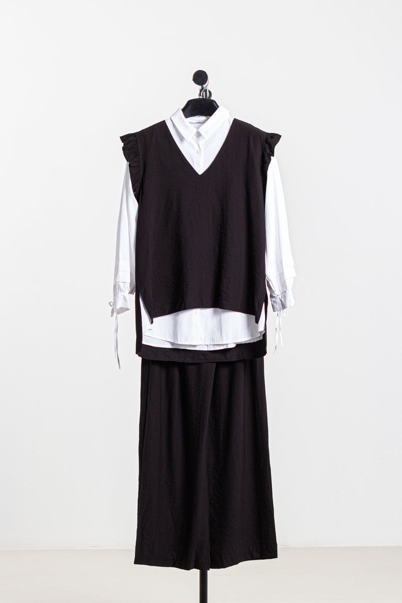 LINEN SHIRT SET