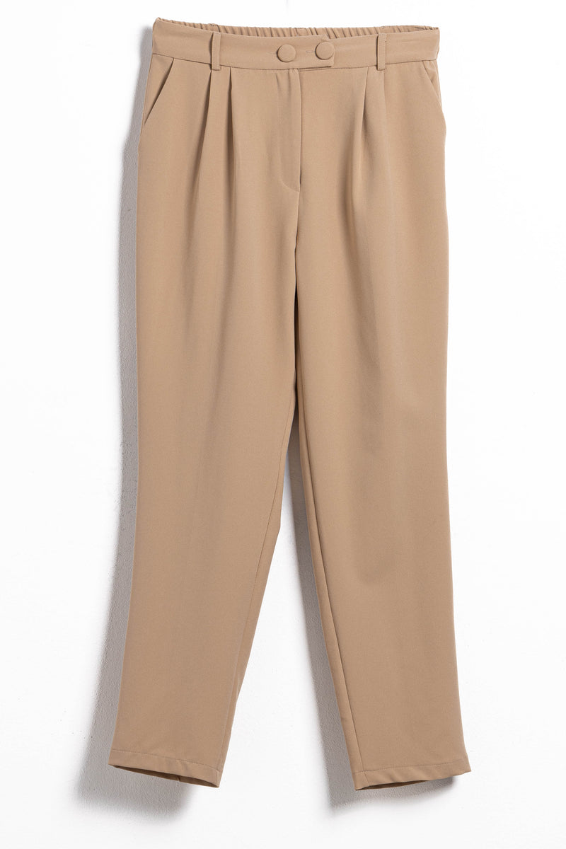 STRAIGHT FIT TROUSERS