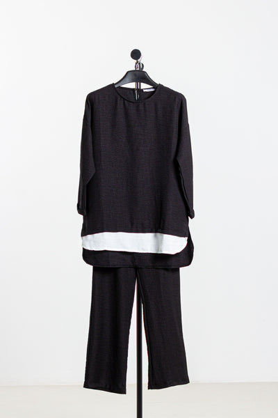 TEXTURED TSHIRT SET